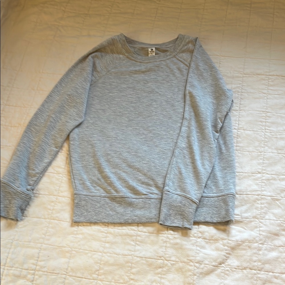 90 Degree By Reflex Heather Gray Crewneck